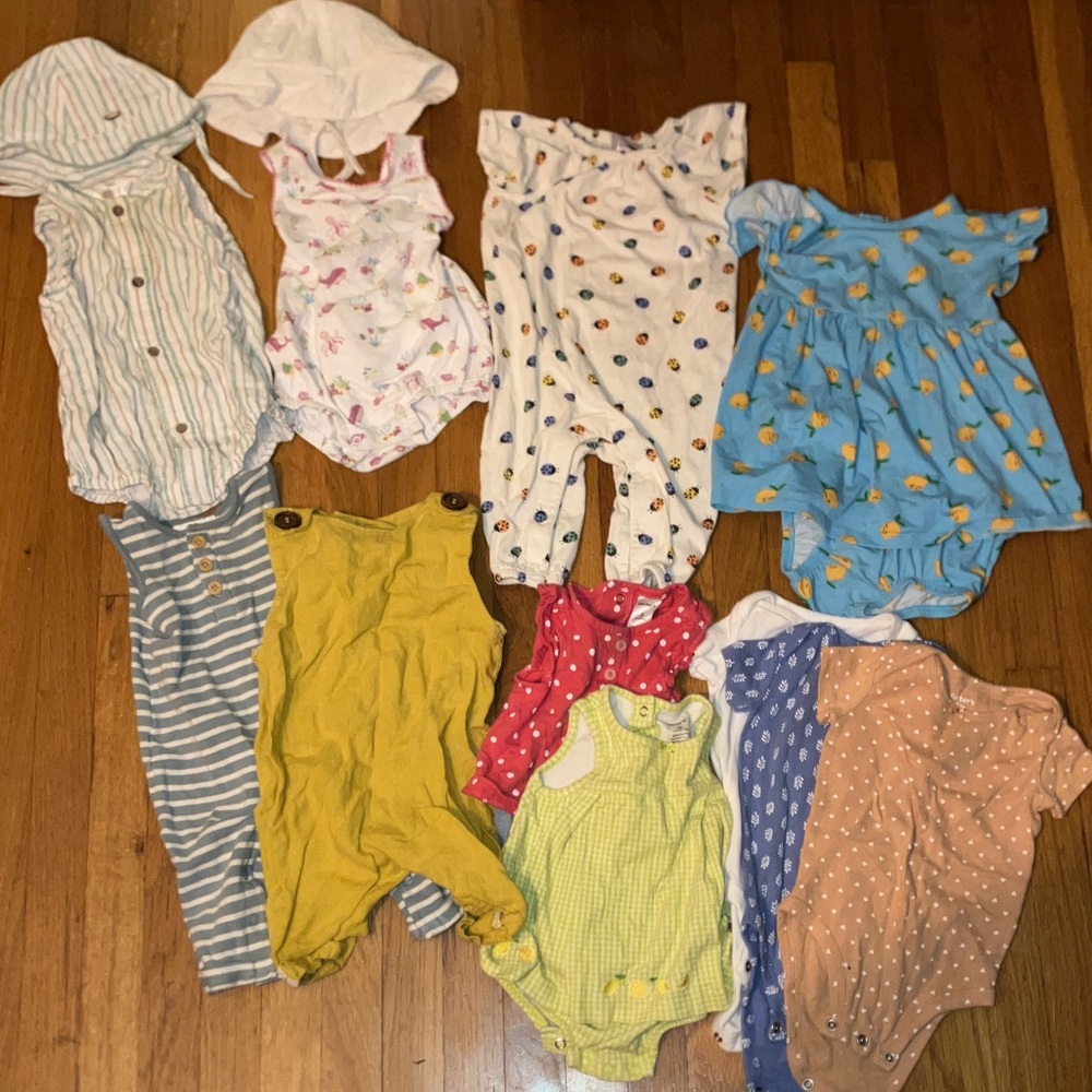 Baby Girl 3-6 Month Summer Bundle